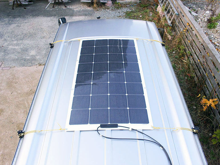 太陽光発電のソーラーパネル固定